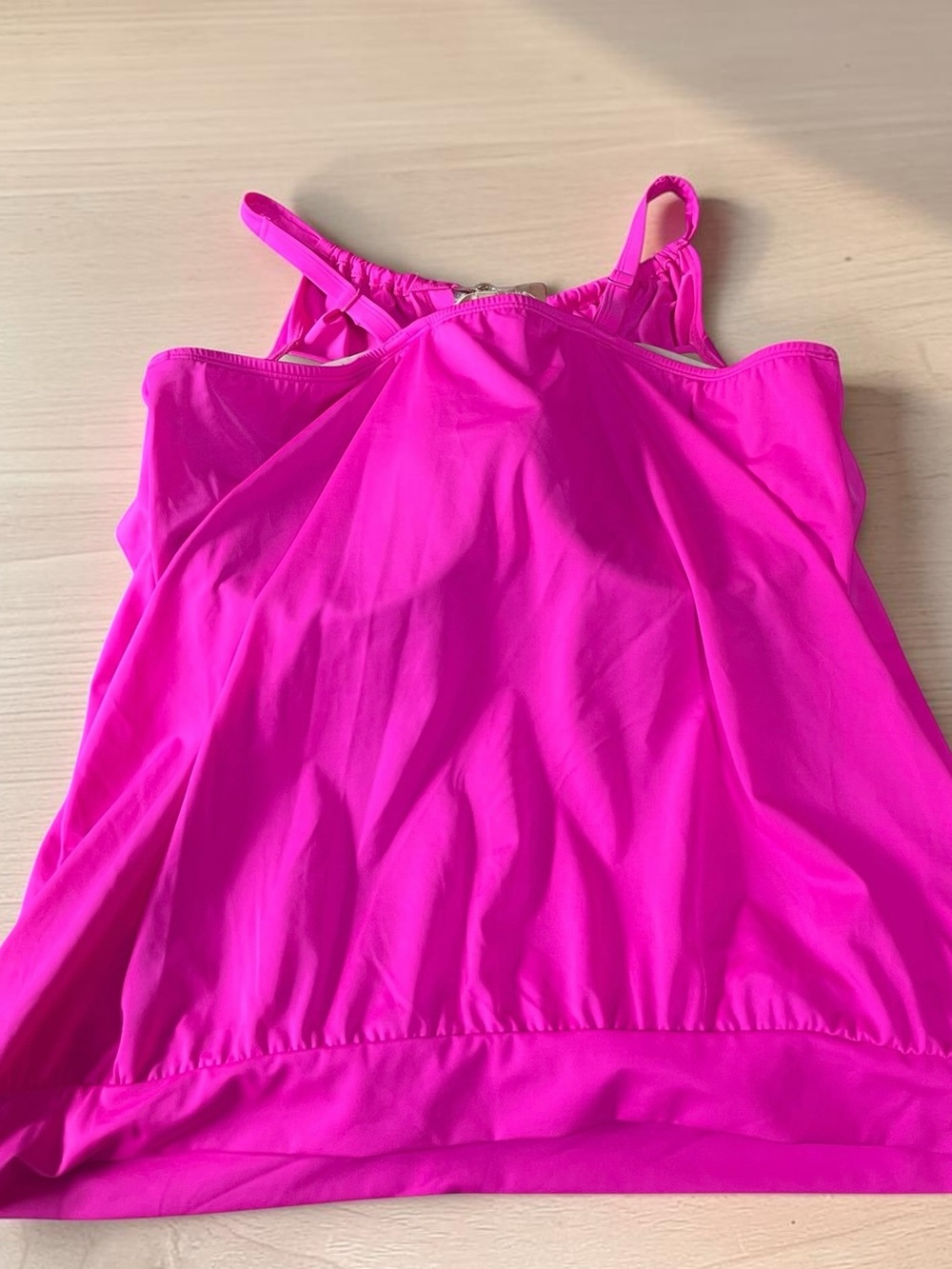 Cacique Underwire Chain-Detail Tankini Top & Skort Bottoms 42DDD/20 - Picture 5 of 15